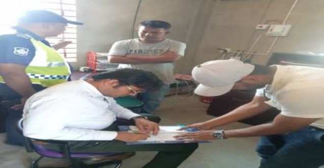 নবীনগরে অবৈধ বালু উত্তোলনে দুই লাখ টাকা জরিমানা।