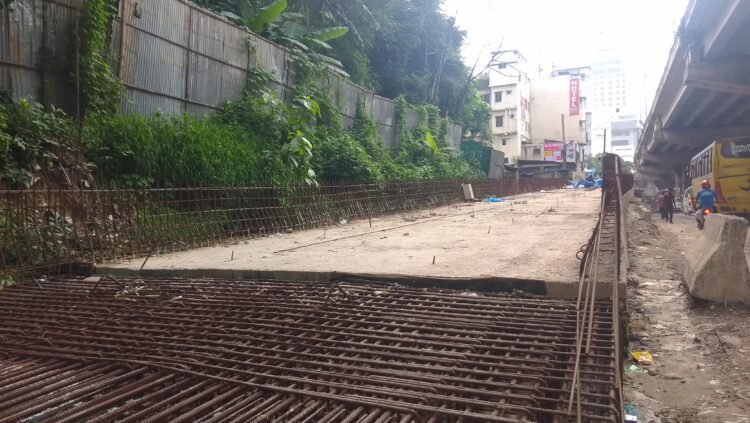 চট্টগ্রাম এলিভেটেড এক্সপ্রেসওয়ের জিইসি রেম্পের কাজ শেষ পর্যায়ে