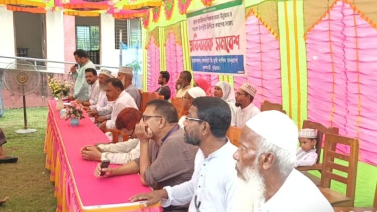 ভূরুঙ্গামারী উপজেলার সোনাহাট দ্বি-মুখী দাখিল মাদ্রাসায় অভিভাবক সমাবেশ