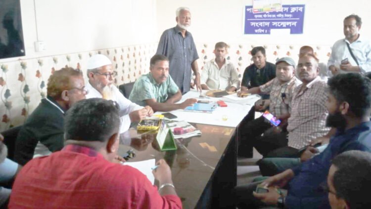 পার্বতীপুরে সাংবাদিকদের ৩টি সংগঠন এক প্রেসক্লাবে রুপান্তর