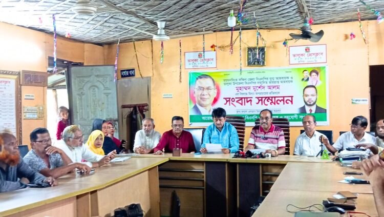 ময়মনসিংহের ভালুকায় বিএনপির সংবাদ সম্মেলন: মুর্শেদ আলমের বিরুদ্ধে মিথ্যা অপপ্রচারের প্রতিবাদ