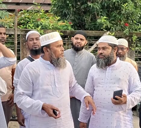 গনসংযোগ শেষে বক্তব্য পেশ করেন – বাংলাদেশ জামায়াতে ইসলামী জয়পুরহাট জেলা শাখার জেলা আমির ও সংসদ সদস্য প্রার্থী