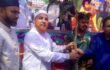 মাওঃ রফিকুল ইসলাম খানের সলঙ্গায় গাছের চারা বিতরণ