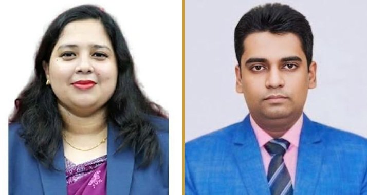 আজিজন্নাহার ও শফিকুল ইসলাম। দুজনকেই বদলি করা হয়েছে।