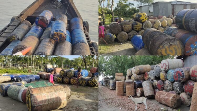 নলচিরা ঘাটে চোরা তেলের সিন্ডিকেট: প্রশাসনের নীরবতায় জনমনে ক্ষোভ