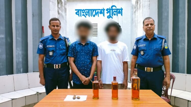 ময়মনসিংহে মাদকসহ দুই ব্যবসায়ী গ্রেফতার
