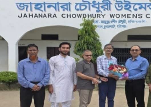 চুনারুঘাটে দুটি শিক্ষা প্রতিষ্ঠান পরিদর্শনে মৎস্য ও প্রাণিসম্পদ সচিব,,