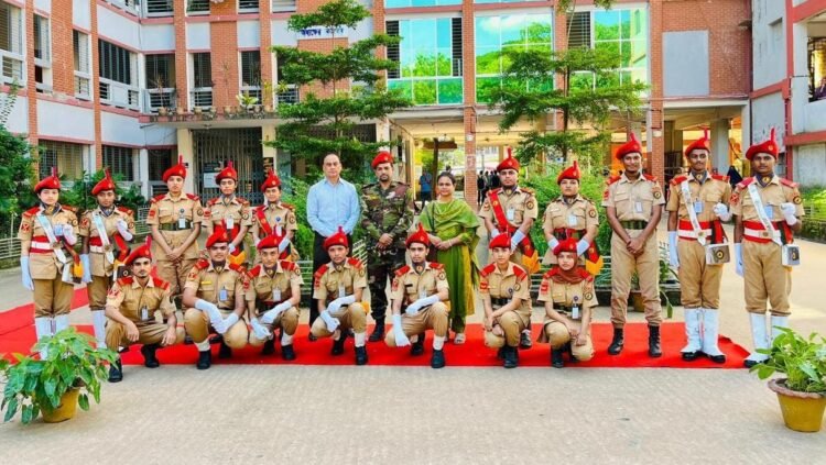 সরকারি সিটি কলেজ বিএনসিসি প্লাটুনে পি.ইউ.ও. বিদায় ও ক্যাডেট সার্জেন্ট ইনচার্জের দায়িত্ব হস্তান্তর সম্পন্ন