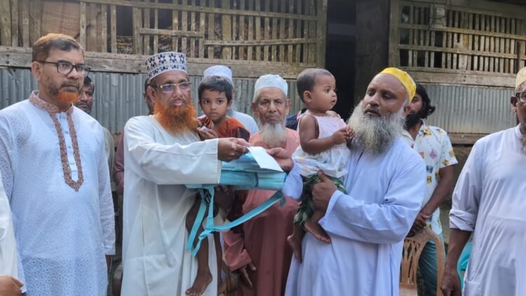 এতিম দুই কন্যার দায়িত্ব নিলেন বরগুনা জেলা জামায়াত আমির