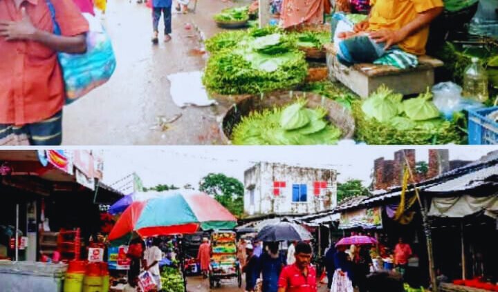 রাজাপুরের মিরের হাটে পাঁচ শতাধিক দোকানদার থাকলেও নেই কোন গণশৌচাগার