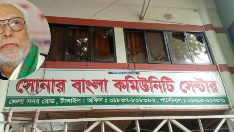 টাঙ্গাইলে বঙ্গবীর আব্দুল কাদের সিদ্দিকীর বাড়িতে দুর্বৃত্তদের হামলা