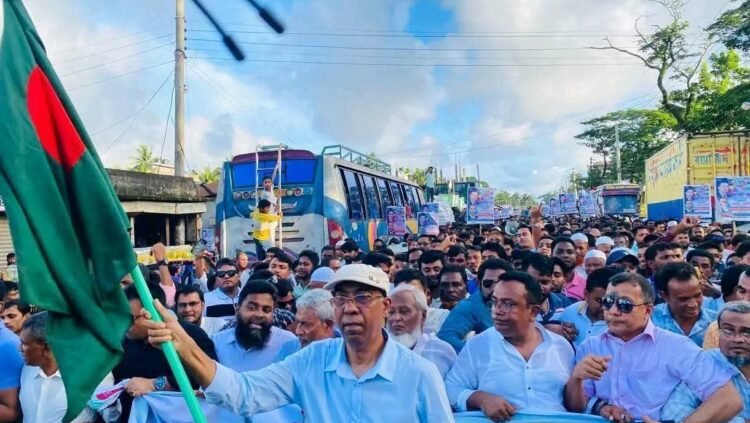 গণতন্ত্র হত্যা করে শেখ হাসিনা দেশের স্বাধীনতা কেড়ে নিয়েছে: নাজিম উদ্দিন আলম