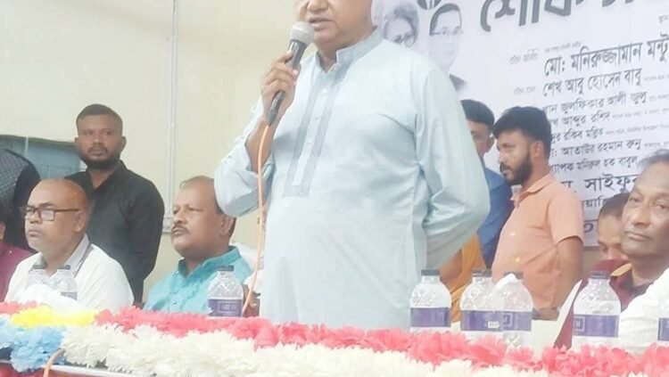 খুলনা দিঘলিয়া থানা ছাত্র দলের সাবেক সভাপতি  আ ন ম মুরাদ হোসেন এর শোক স্বরন সভা