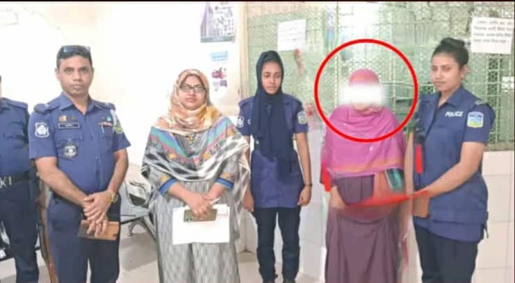 নকলা উপজেলা স্বাস্থ্য কমপ্লেক্স ভ্রাম্যমাণ আদালতের অভিযানে এক নারী দালাল কে অর্থদণ্ড