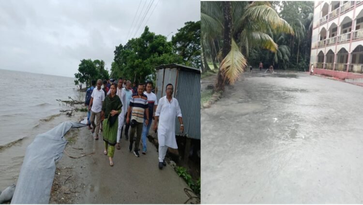 চরফ্যাসনে বিভিন্ন প্রকল্পে  অভূতপূর্ব উন্নয়নে প্রসংশায় ভাসছেন ইউএনও মিথি