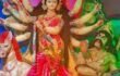 রংতুলির শেষ টান পড়ছে দেবী দূর্গা সহ সকল প্রতিমায়