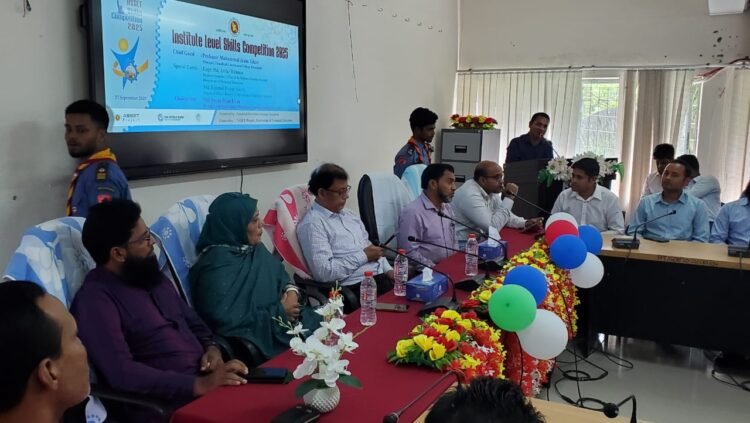 পটুয়াখালীতে ইনস্টিটিউট লেভেল স্কিলস কম্পিটিশন (২০২৫) অনুষ্ঠিত
