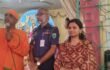 পুলিশ সুপার  এর  দুর্গাপূজার মহা অষ্টমীর  পূজা পরিদর্শন