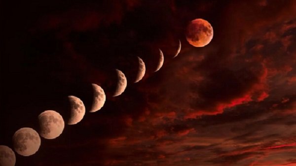 পূর্ণগ্রাস চন্দ্রগ্রহণ আজ