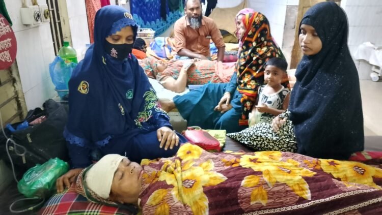 বরগুনায় জমি সংক্রান্ত বিরোধের জেরে সন্ত্রাসীদের হামলায় নারীসহ আহত ৪