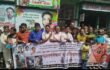 সিরাজগঞ্জে বিএনপি নেতাকে কুপিয়ে হত্যার চেষ্টা প্রতিবাদে মানববন্ধন