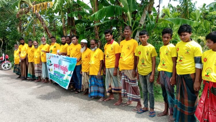 চরফ্যাশনে ‘সুলতান পঞ্চায়েত সামাজিক উন্নয়ন সংস্থা’র উদ্যোগে ২ হাজার বৃক্ষরোপণ