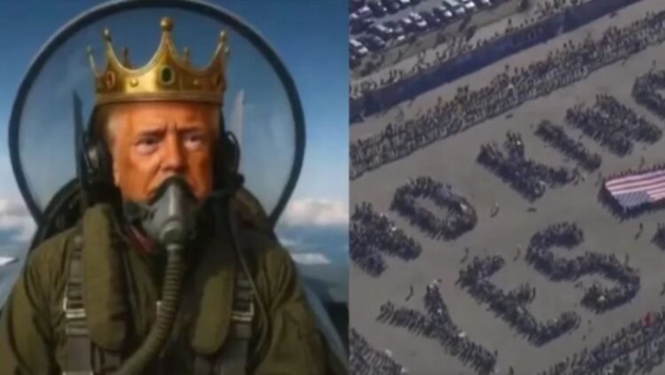 ‘কিং ট্রাম্প’ ভিডিও ঘিরে তোলপাড় যুক্তরাষ্ট্রে