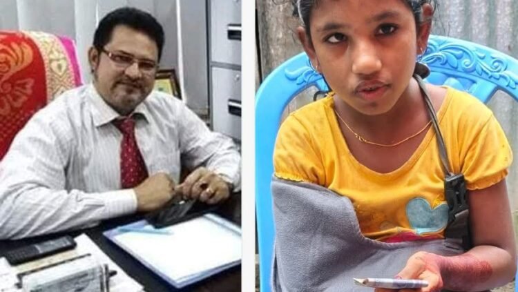 সরাইলে অসুস্থ শিশুকে মানবিক সহায়তা