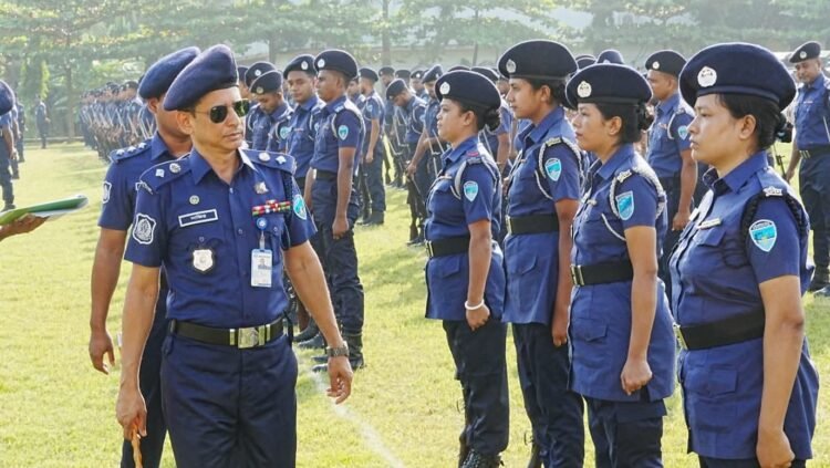 কুমিল্লা জেলা পুলিশের মাস্টার প্যারেড অনুষ্ঠিত