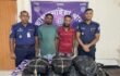 ছাগলনাইয়ার দক্ষিণ মন্দিয়ায় ১৪ কেজি গাঁজাসহ তিন যুবক গ্রেফতার