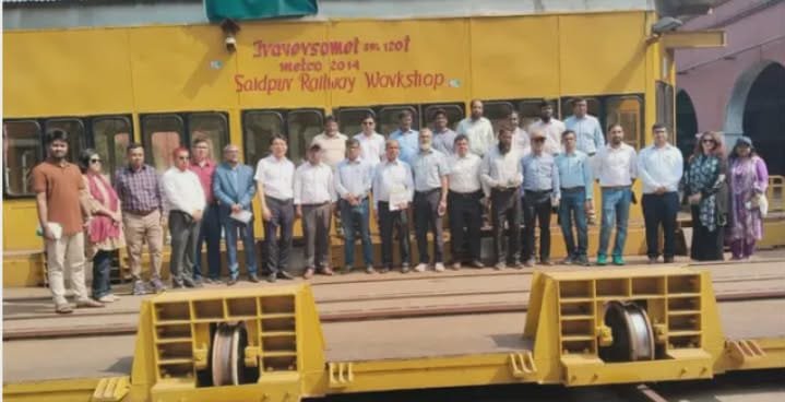 সৈয়দপুর রেল কারখানার ৪২০০ কোটি টাকার প্রকল্পের সম্ভাব্যতা যাচাইয়ে প্রতিনিধি দল