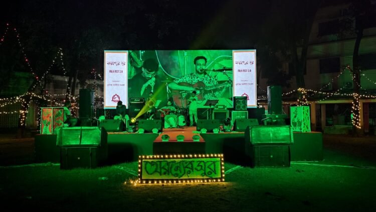 বুটেক্স সাহিত্য সংসদের আয়োজনে অনুষ্ঠিত হলো  ‘অরণ্যের সুর – ফোক ফেস্ট ২.০