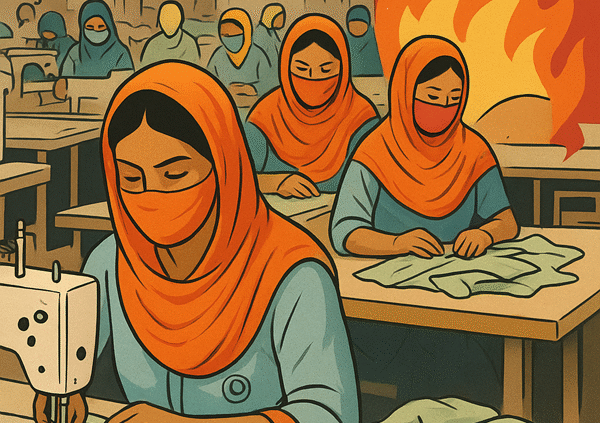 পোশাকশিল্পে ধারাবাহিক অগ্নিকাণ্ড: নাশকতার গন্ধে শঙ্কিত দেশ