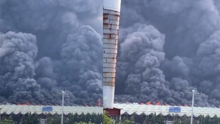 শাহজালাল বিমানবন্দরে আগুনের সূত্রপাত যেখান থেকে