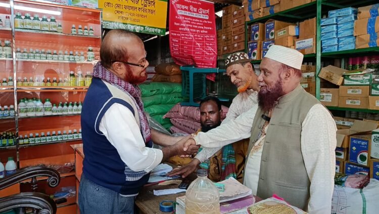 সিরাজগঞ্জ ৩ আসনে উৎসব মুখর পরিবেশে গণসংযোগ করছেন জামায়াতের প্রার্থী ডঃ  মাওঃ আঃ সামাদ