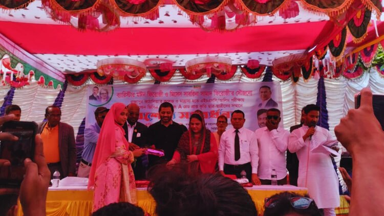 ঝালকাঠিতে এইচএসসি ও আলিম কৃতি শিক্ষার্থীদের বিএনপি নেতার সংবর্ধনা