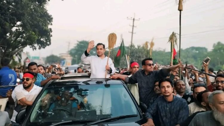 নান্দাইল বিএনপি’র প্রার্থী ইয়াসের চৌধুরীর নির্বাচনী প্রচারণা