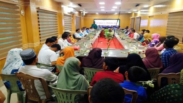 দুমকি উপজেলায়, এনটিআরসি’র নিয়োগপ্রাপ্ত শিক্ষকদের সংবর্ধনা