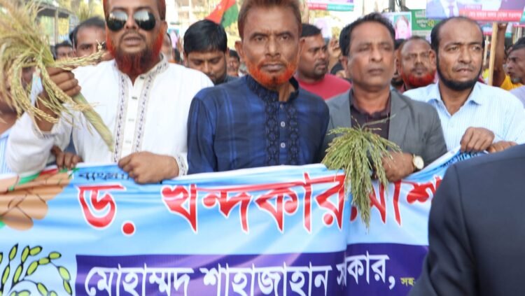 কুমিল্লা ১ দাউদকান্দি ও মেঘনা আসনে নির্বাচনীয় শোডাউন ও গনমিছিল করেন বারপাড়া ইউনিয়ন বিএনপি