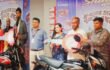 মহাদেবপুরে হোন্ডা সাইন একশ’ মডেলের মোটরসাইকেলের উদ্বোধন