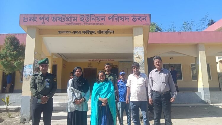 অষ্টগ্রামে ইউনিয়ন পরিষদে রাতের আঁধারে ইয়াবা সেবন ও চুরির চেষ্টা