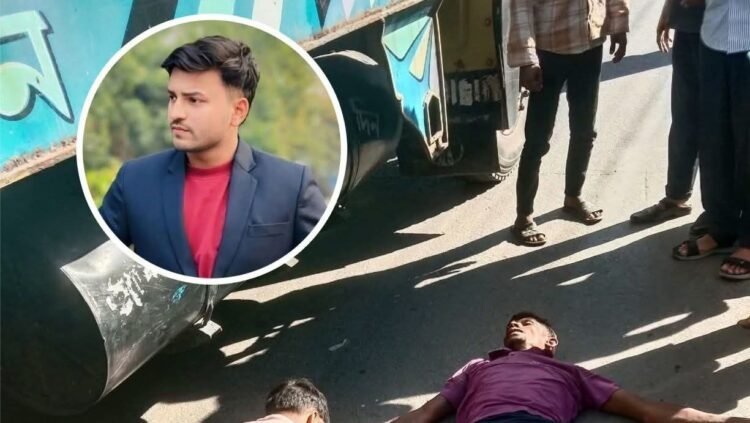 লাকসাম ট্রাক চাপায় মোটরসাইকেল আরোহী একজন নিহত আরেকজন গুরুতরত অবস্থায় হাসপাতালে।