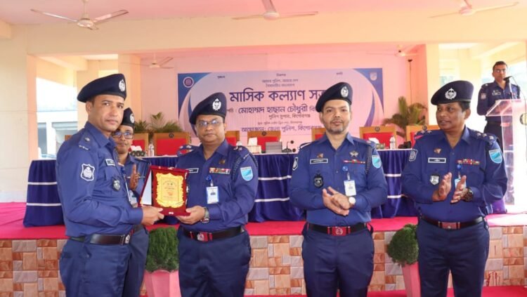 কিশোরগঞ্জ জেলার শ্রেষ্ঠ সার্কেল শহিদুল হক ও শ্রেষ্ঠ অফিসার ইনচার্জ রুহুল আমিন