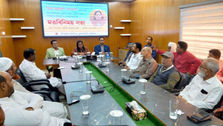 ভূরুঙ্গামারীর সুশীল সমাজ ও সাংবাদিকদের সাথে নবাগত ডিসির মতবিনিমিয়