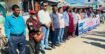 সত্যের কলম থামানো যাবে না, হত্যার হুমকির প্রতিবাদে দাউদকান্দিতে মানববন্ধন