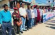 সত্যের কলম থামানো যাবে না, হত্যার হুমকির প্রতিবাদে দাউদকান্দিতে মানববন্ধন