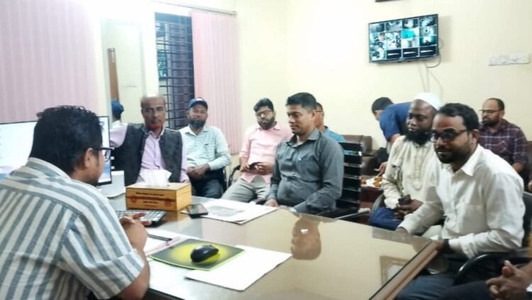 নোয়াখালী জেলা কারাতে অ্যাসোসিয়েশনের কমিটির মিটিং:স্টেডিয়ামে প্রশিক্ষণ কক্ষ বরাদ্দের দাবি