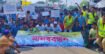 ঝালকাঠির কাঁঠালিয়ায় বন্ধ ব্রিজের কাজ দ্রুত সম্পন্নের দাবিতে শিক্ষার্থী ও এলাকাবাসীর মানববন্ধন, র‍্যালি ও সড়ক অবরোধ