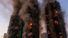 হংকংয়ে ভয়াবহ অগ্নিকাণ্ড: নিহত ৪৪, নিখোঁজ শতাধিক