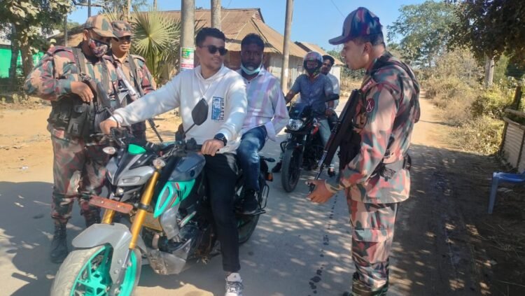 অপরাধীদের গ্রেপ্তারে সীমান্তবর্তী এলাকায় বিজিবি’র জোরদার নজরদারি